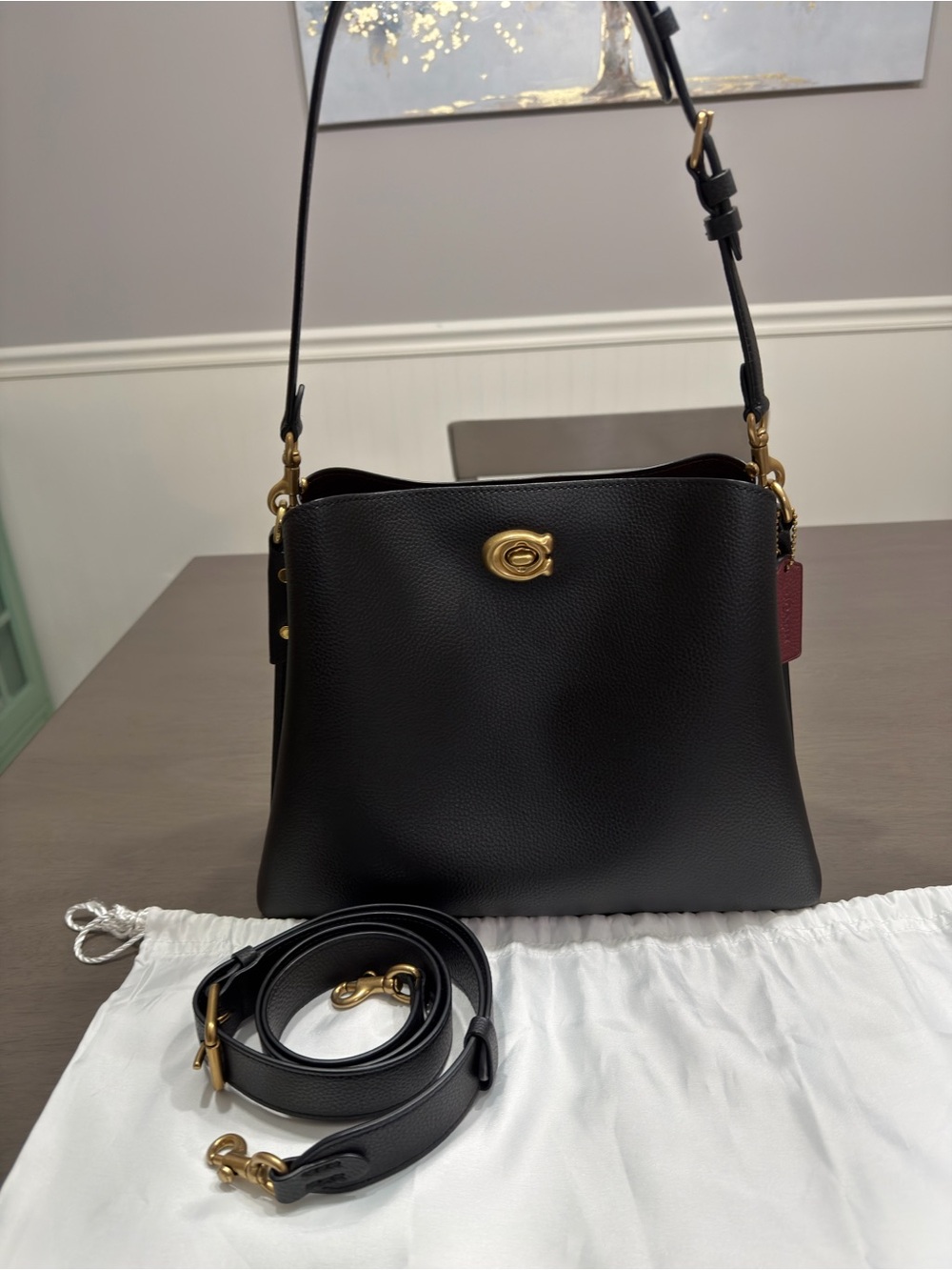 NWOT Coach Willow shoulder bag